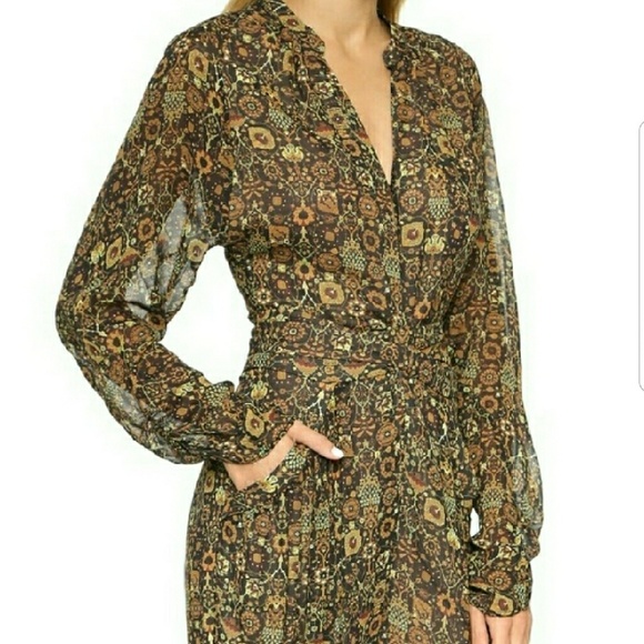 Ronny Kobo silk jumpsuit, new,M,orig$475 - Picture 2 of 3